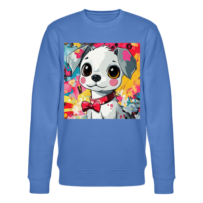 En vän eller fiende?, Ekologisk sweatshirt CHANGER unisex från Stanley/Stella - blå