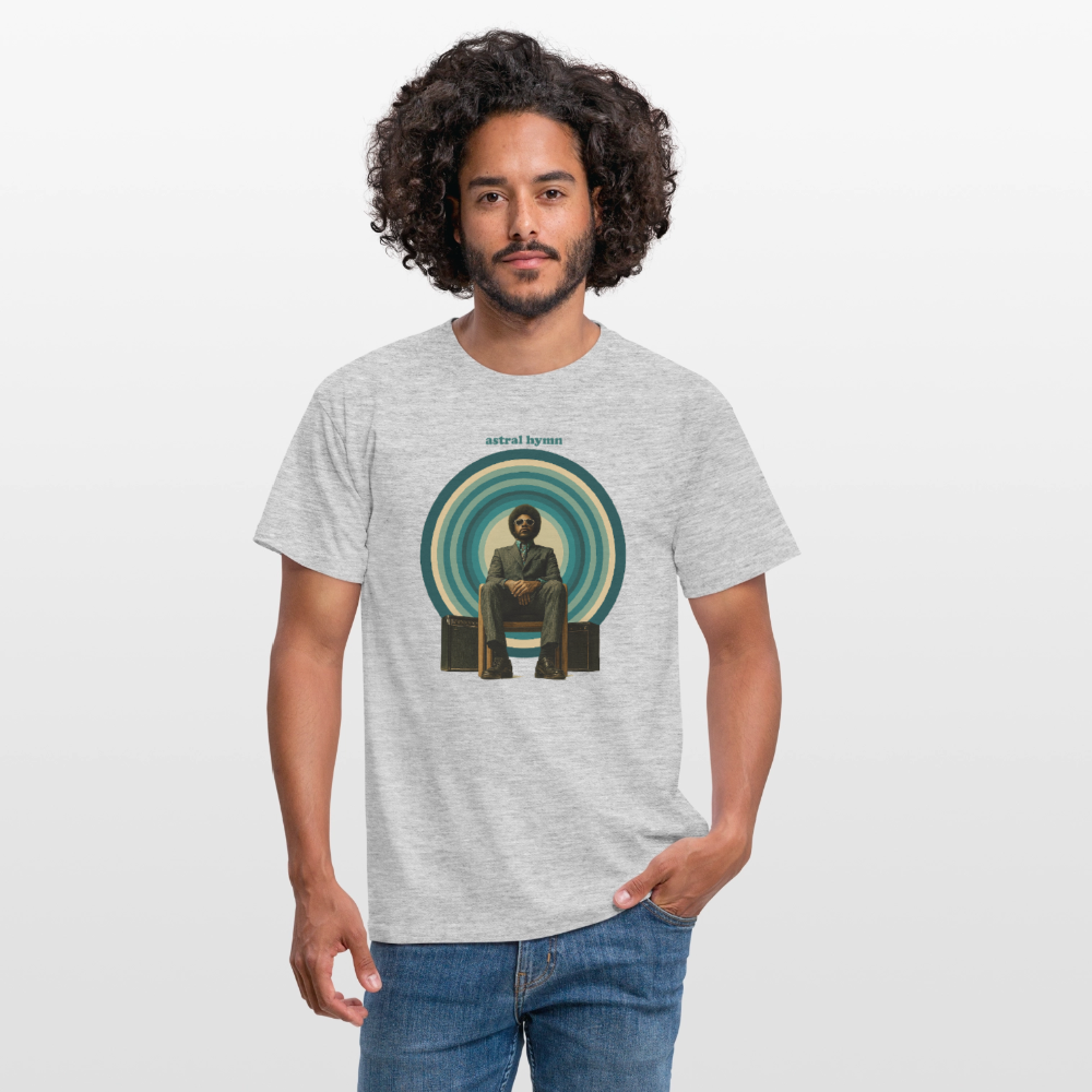 The Creator Has a Free Jazz Plan, T-shirt unisex - gråmelerad