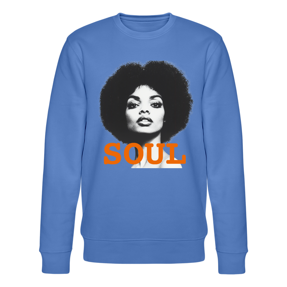 Soul PWR, Ekologisk sweatshirt CHANGER unisex från Stanley/Stella - blå