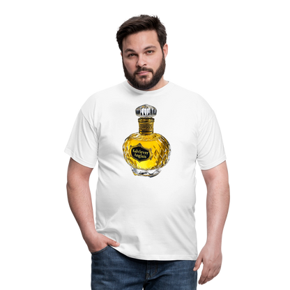 Eau de Perfume, T-shirt herr - vit