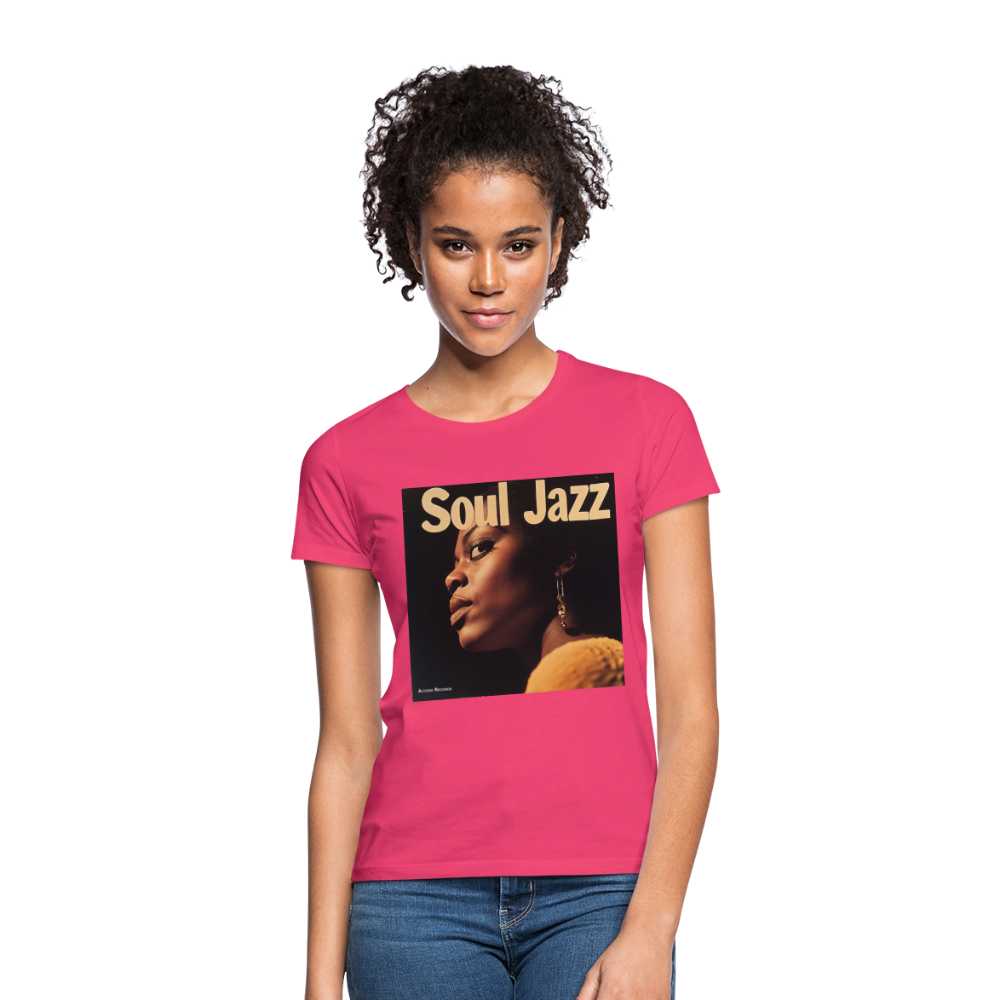 Acceso's Soul Groove: Jazz with a Beat, T-shirt dam - azalea