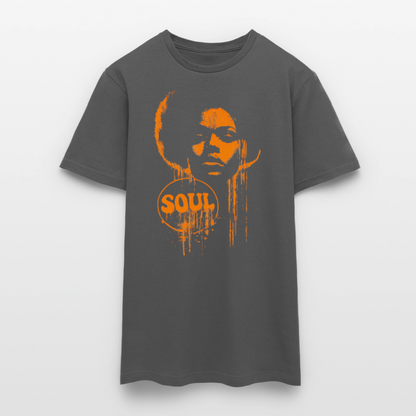 SOUL GLOW, T-shirt unisex - kolgrå