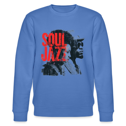 The Essence of Soul Jazz, Ekologisk sweatshirt CHANGER unisex från Stanley/Stella - blå