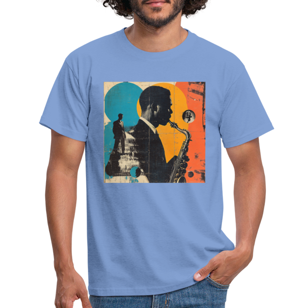 Smooth & Swinging, T-shirt herr - carolina blue