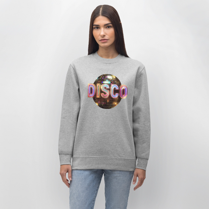 Disco Dreamscape, Ekologisk sweatshirt CHANGER unisex från Stanley/Stella - gråmelerad