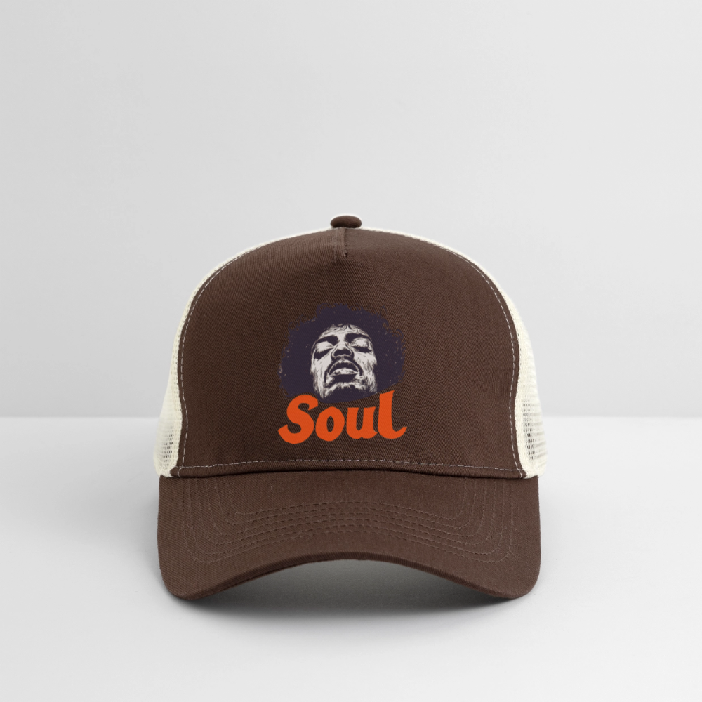 A Soul Awakening, Trucker Cap - brun/beige