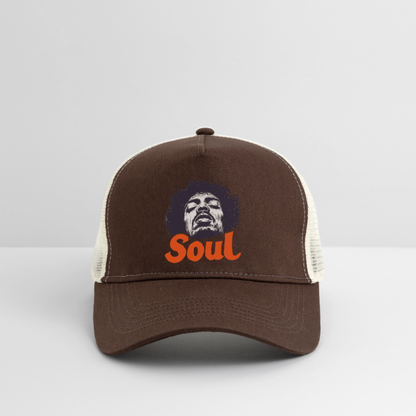 A Soul Awakening, Trucker Cap - brun/beige