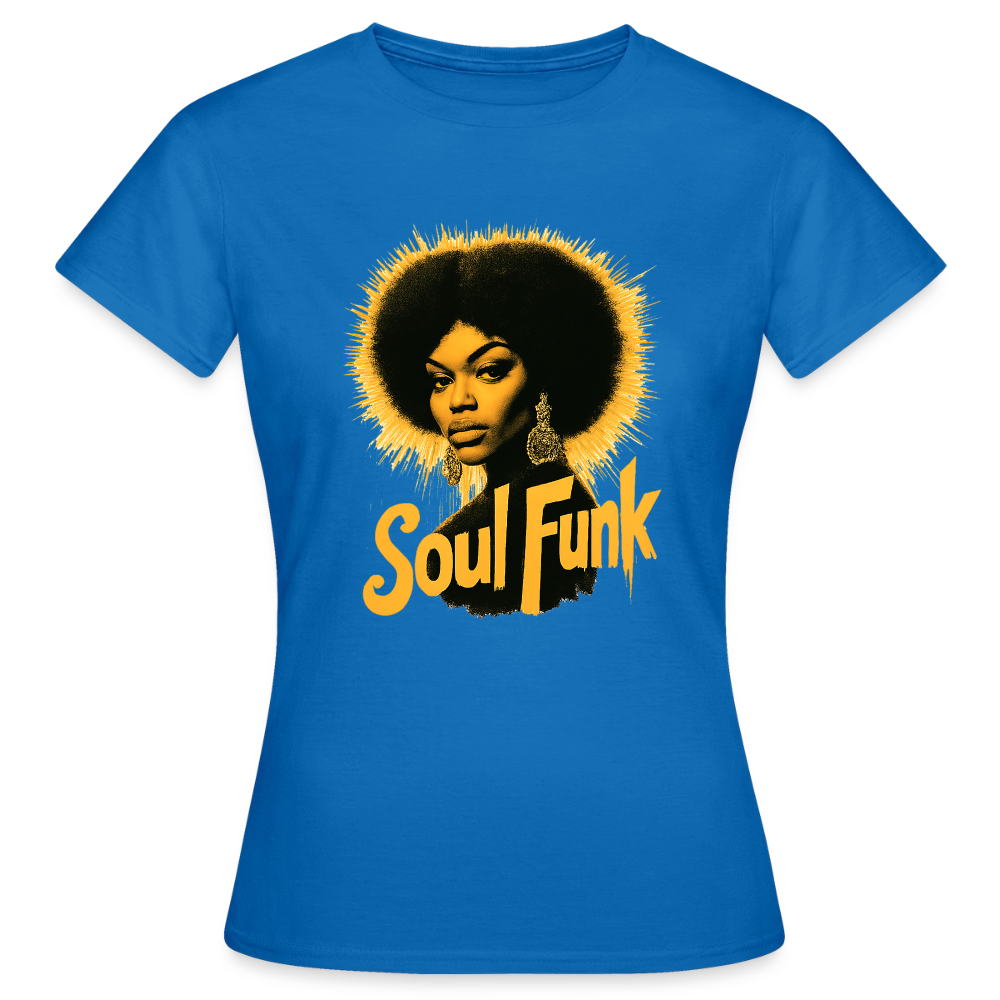 T-shirt dam - royalblå