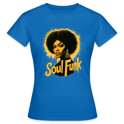 T-shirt dam - royalblå