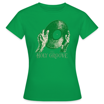 The Holy Groove, T-shirt dam - kellygrön