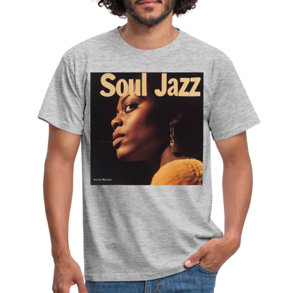 Acceso's Soul Groove: Jazz with a Beat, T-shirt herr - gråmelerad