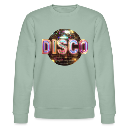 Disco Dreamscape, Ekologisk sweatshirt CHANGER unisex från Stanley/Stella - ljus grågrön