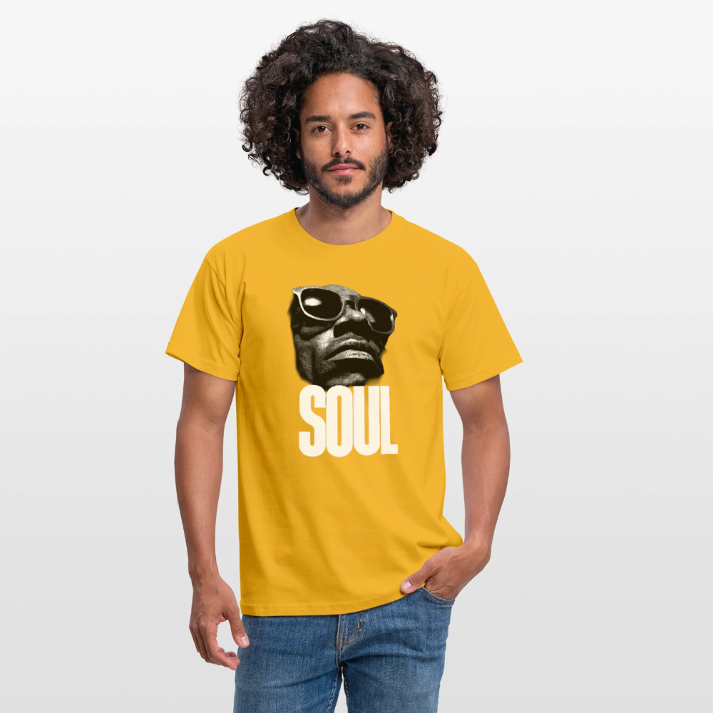 Soul Frequency, T-shirt herr - gul