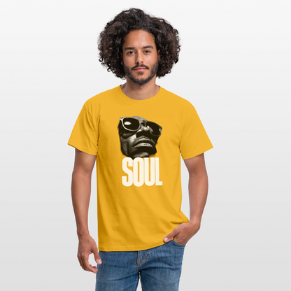 Soul Frequency, T-shirt herr - gul