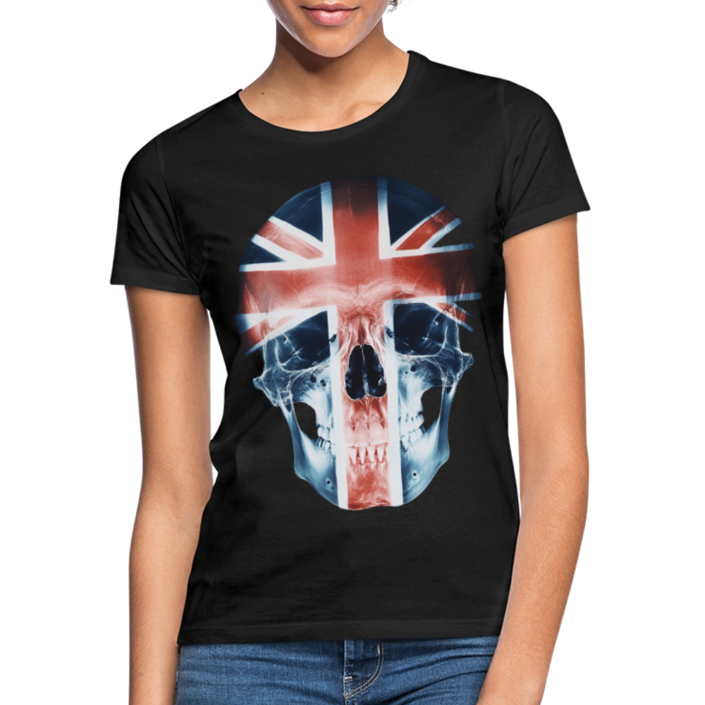 God Save the Skull, T-shirt dam - svart