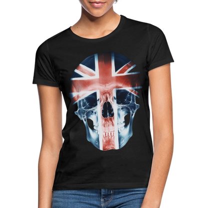 God Save the Skull, T-shirt dam - svart