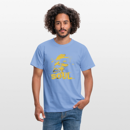 Funky Soul, T-shirt herr - carolina blue