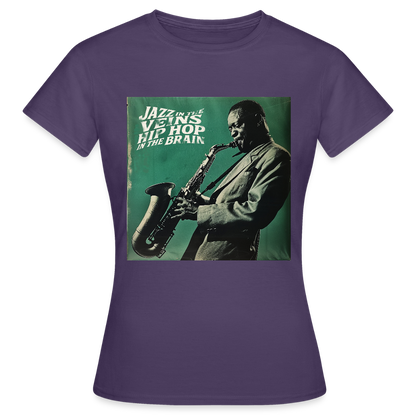 Groove in the Mind, T-shirt dam - mörklila