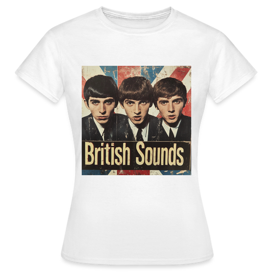 British sounds 1965, T-shirt dam - vit