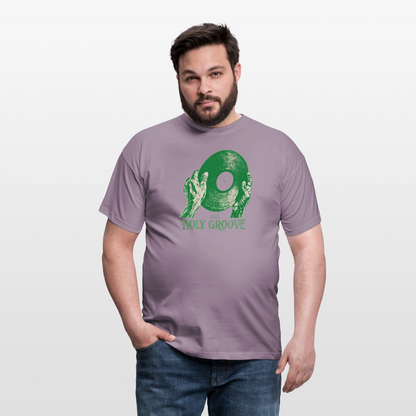 The Holy Groove, T-shirt unisex - lilagrå 
