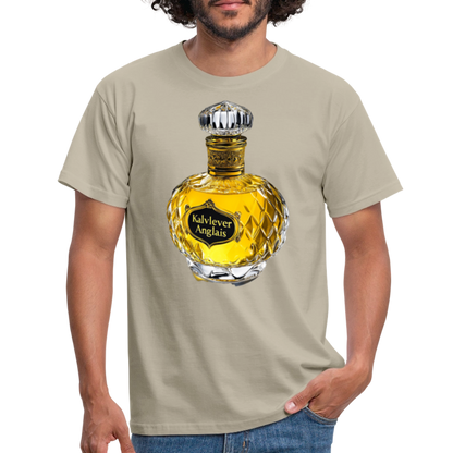 Eau de Perfume, T-shirt herr - sandbeige