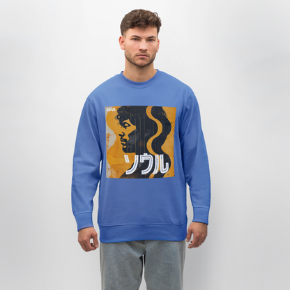 Nippon Grooves, Ekologisk sweatshirt CHANGER unisex från Stanley/Stella - blå