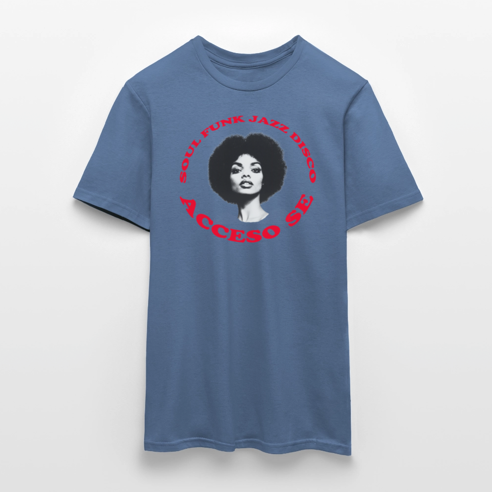 Where Music Lives – Powered by Acceso Family, T-shirt unisex - duvblå 