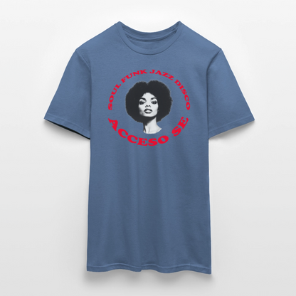 Where Music Lives – Powered by Acceso Family, T-shirt unisex - duvblå 