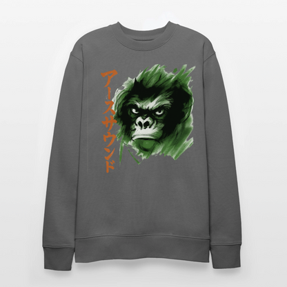 Earth Sound, Ekologisk sweatshirt CHANGER unisex från Stanley/Stella - kolgrå