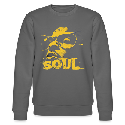 Funky Soul, Ekologisk sweatshirt CHANGER unisex från Stanley/Stella - kolgrå