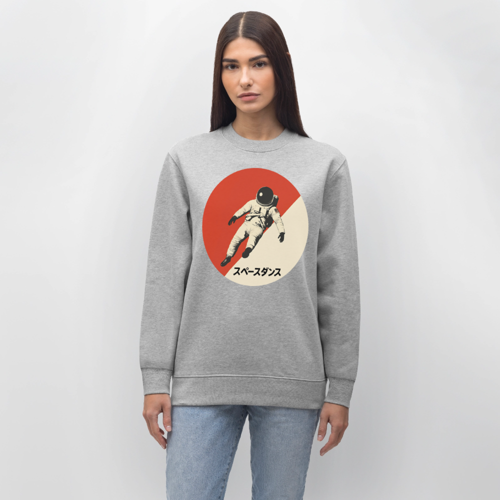 Space Dance, Ekologisk sweatshirt CHANGER unisex från Stanley/Stella - gråmelerad