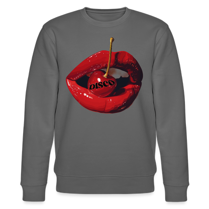 Taste of Disco, Ekologisk sweatshirt CHANGER unisex från Stanley/Stella - kolgrå