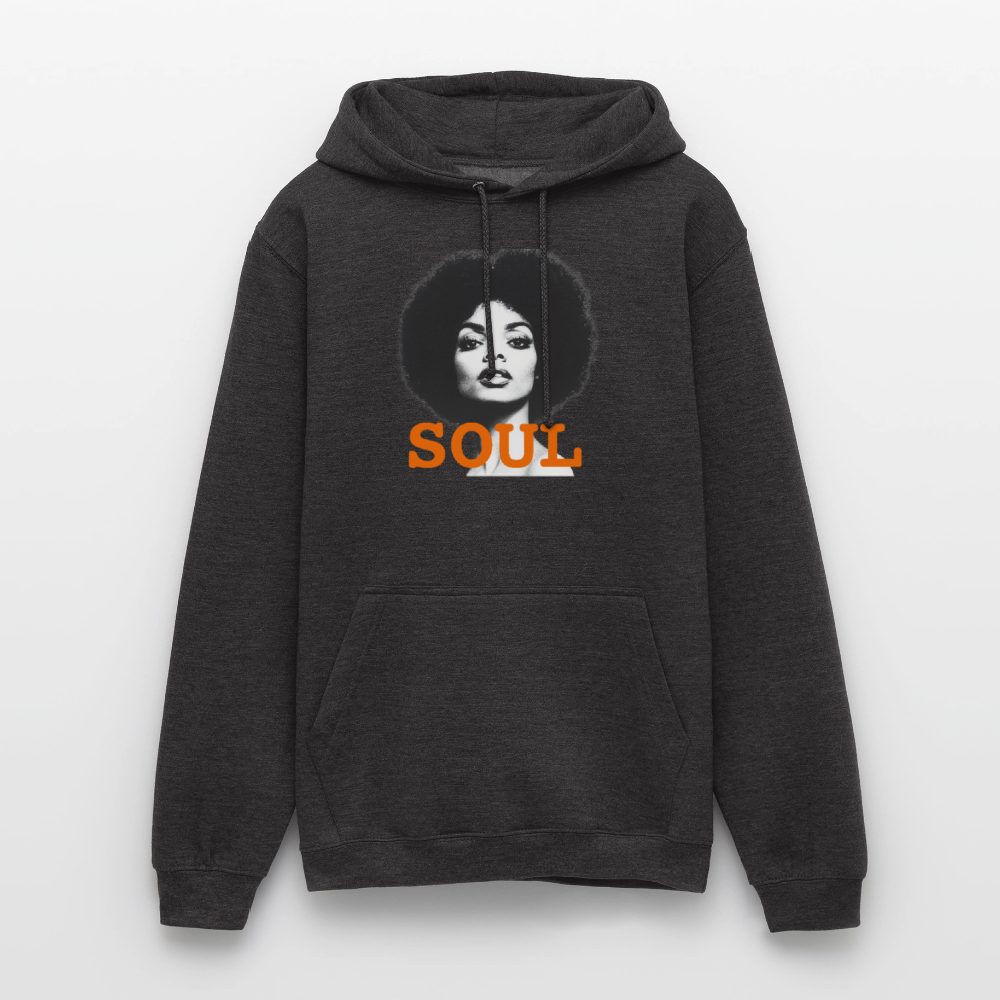 Luvtröja unisex - kolgrå