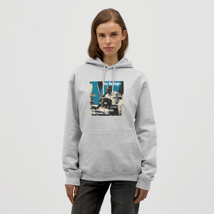 Push It Bebop, Luvtröja unisex - ljusgråmelerad