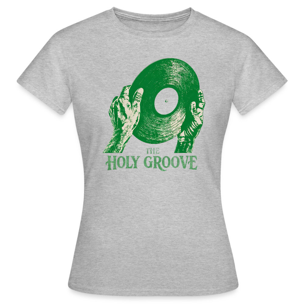 The Holy Groove, T-shirt dam - gråmelerad