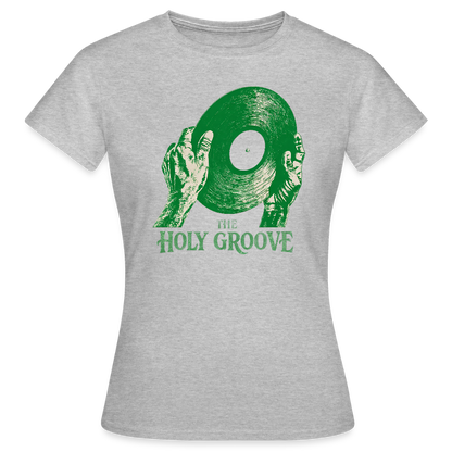 The Holy Groove, T-shirt dam - gråmelerad