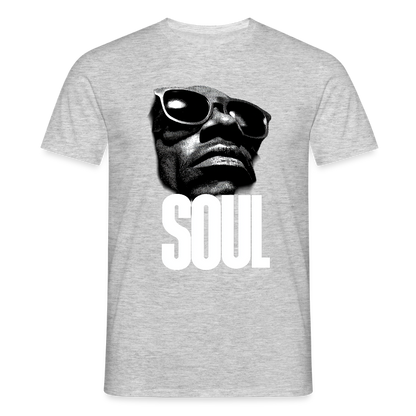 Soul Frequency, T-shirt herr - gråmelerad