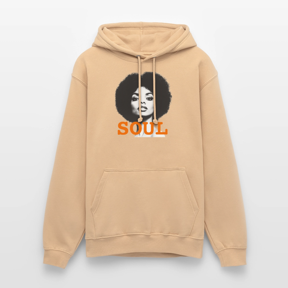 Luvtröja unisex - persika