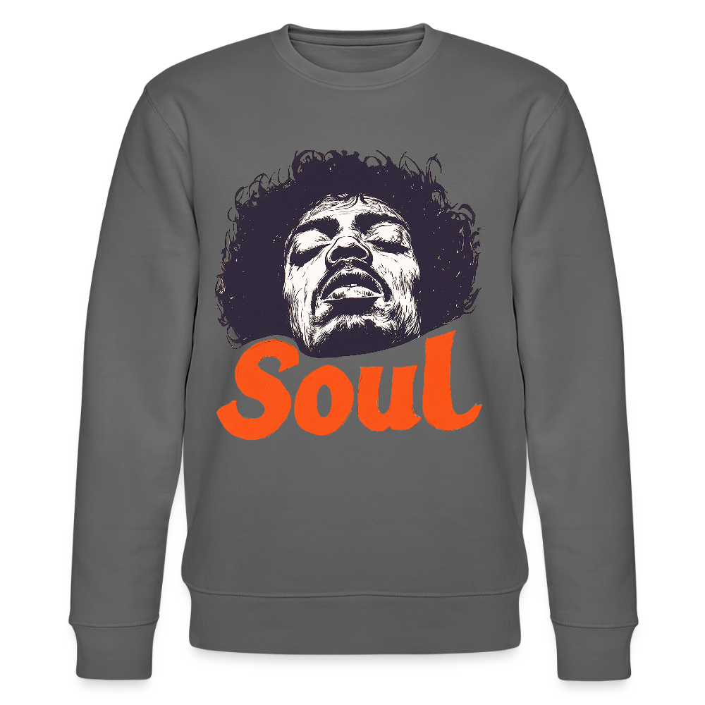 A Soul Awakening, Ekologisk sweatshirt CHANGER unisex från Stanley/Stella - kolgrå