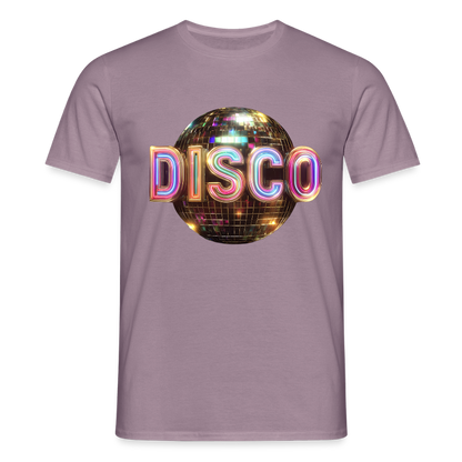 Disco Dreamscape, T-shirt herr - lilagrå 