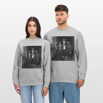 Barking Riot, Ekologisk sweatshirt CHANGER unisex från Stanley/Stella - gråmelerad