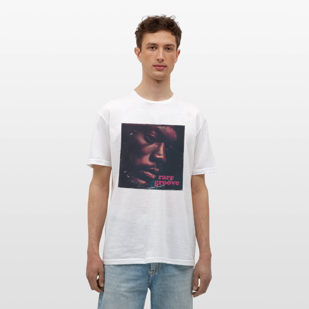 Groove Rare, T-shirt unisex - vit