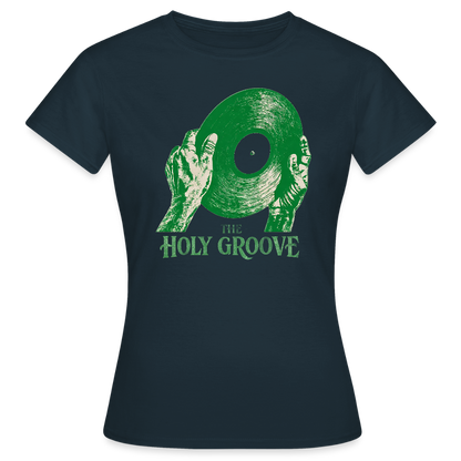 The Holy Groove, T-shirt dam - marinblå