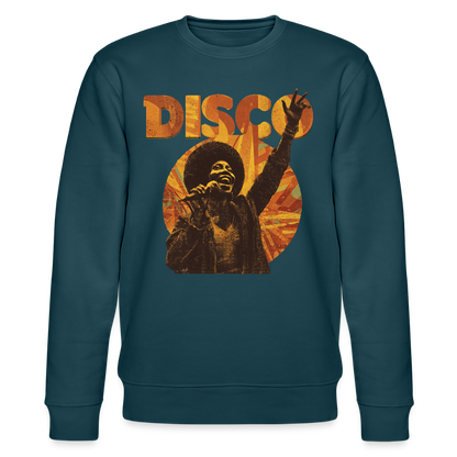 Boogie Soul, Ekologisk sweatshirt CHANGER unisex från Stanley/Stella - mörk petrol