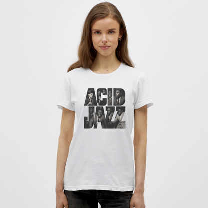 80s Club Jazzdance, T-shirt dam - vit
