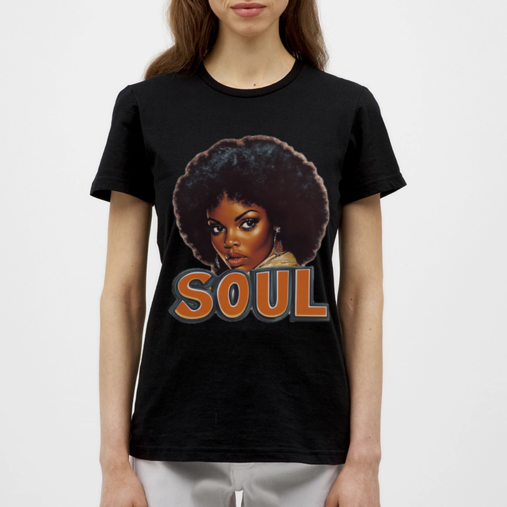 Soulful Vibes, T-shirt dam - svart