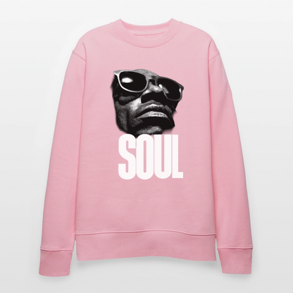 Soul Frequency, Ekologisk sweatshirt CHANGER unisex från Stanley/Stella - ljusrosa