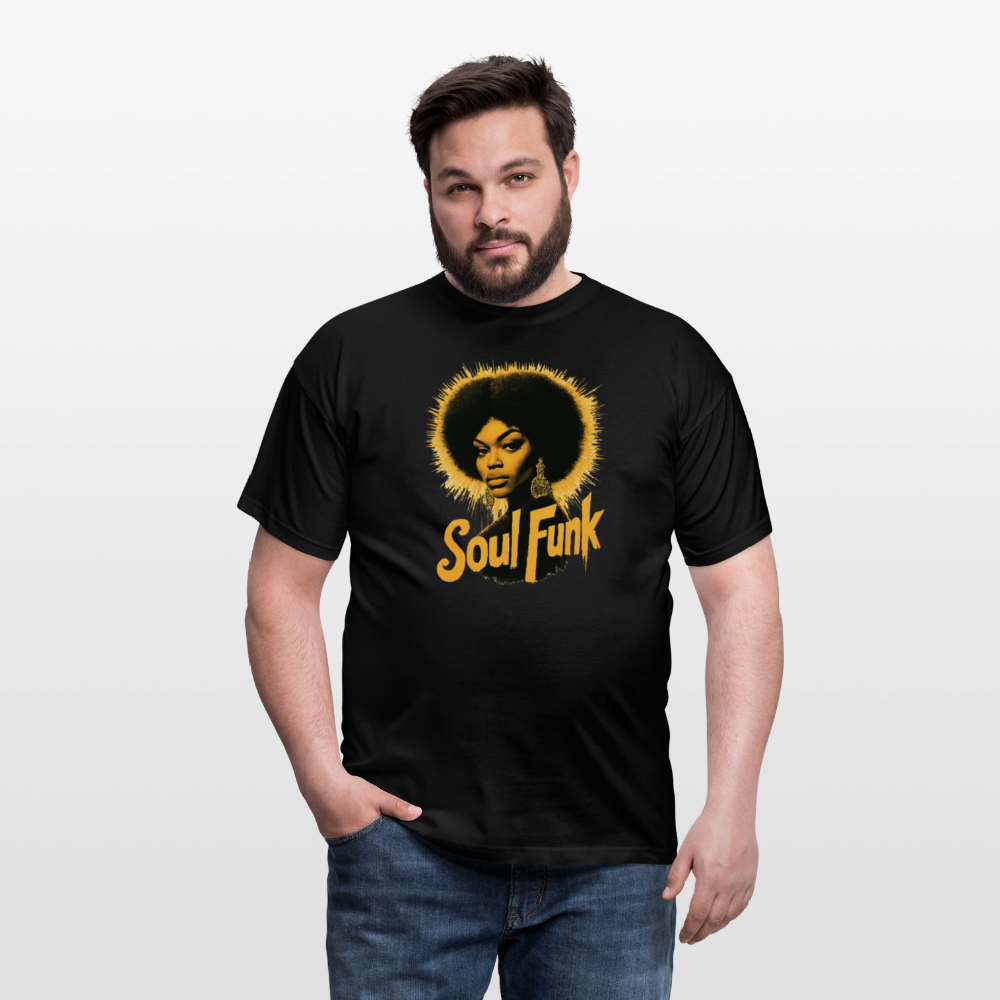 Soul Funk, T-shirt herr - svart