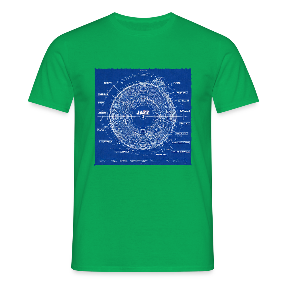 Kind of Blueprint, T-shirt unisex - kellygrön