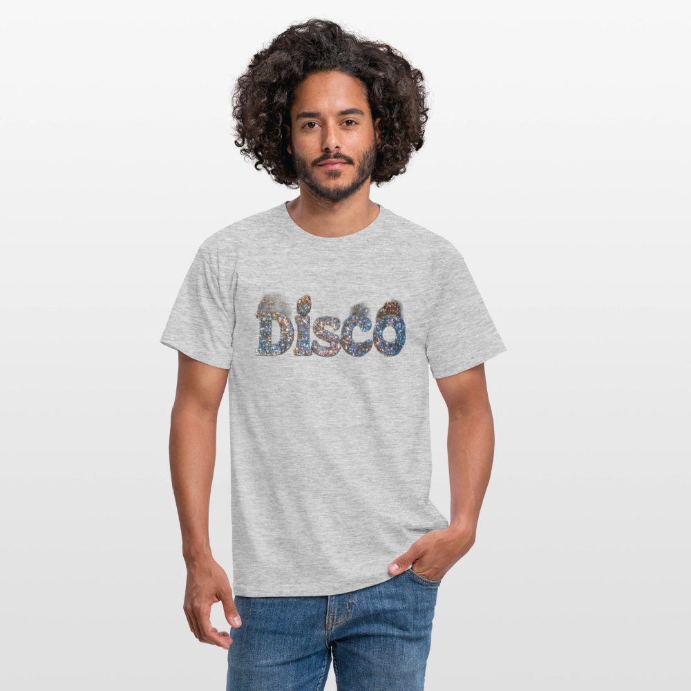 Star Dust, fades.T-shirt herr - gråmelerad